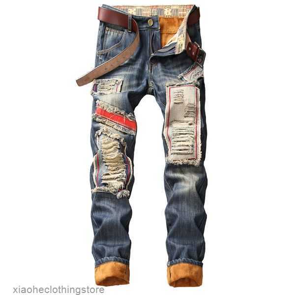 pants Denim Designer Ripped Hole Jeans for Men Size 28-38 40 Autumn Winter Plus Velvet HIP HOP Punk Streetwear Trousers 28D8 YZFN, Gray2+ velvet
pants Denim Designer Ripped Hole Jeans for Men Size 28-38 40 Autumn Winter Plus Velvet HIP HOP Punk Streetwear Trousers 28D8 YZFN, Gray2+ velvet