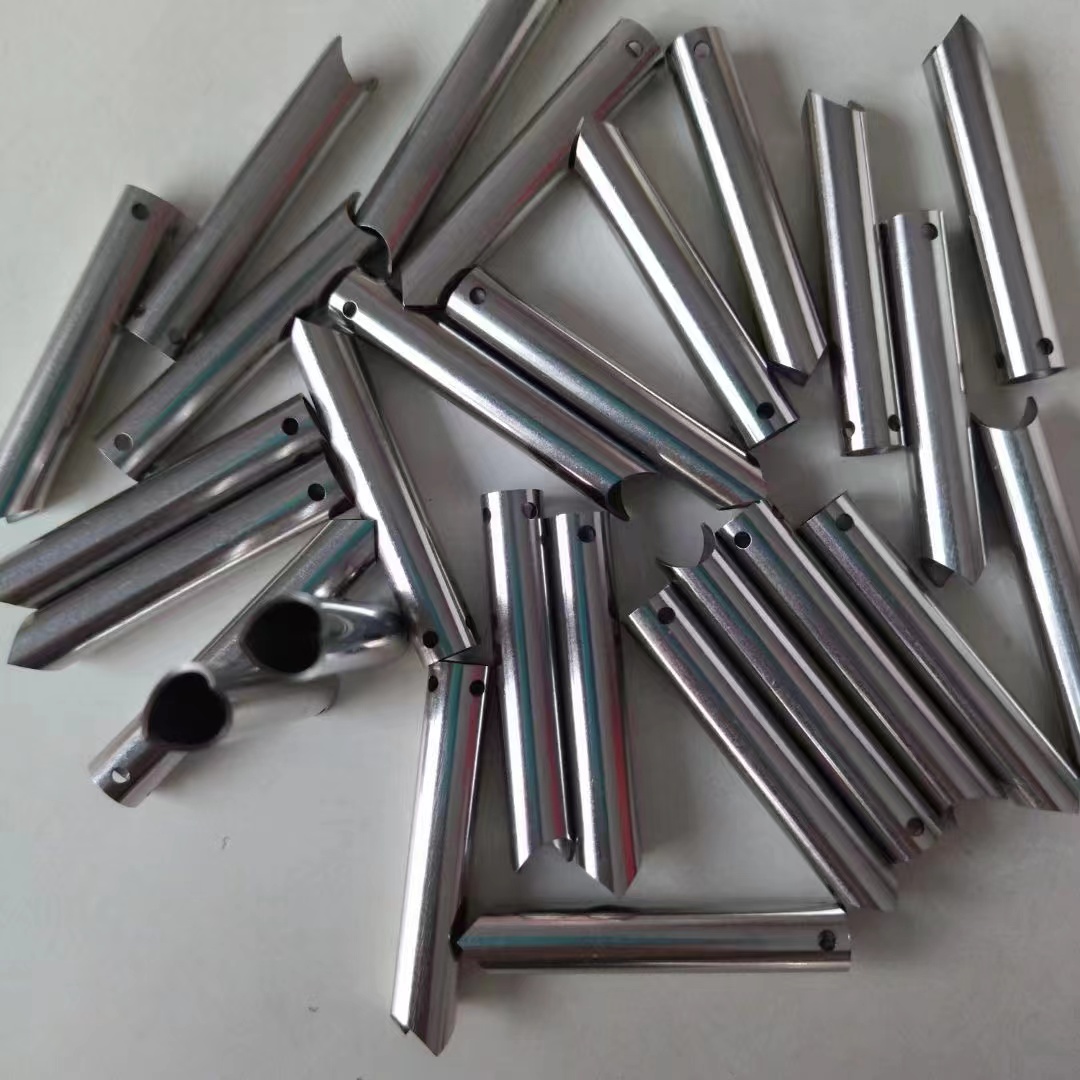 Stainless Steel Round Pipe Tubing 8*0.3-2mm Laser Cutting Can Processing