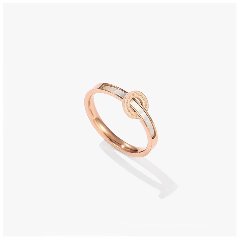 Wedding Rings Ring For Women Forever Love Circle Shell Stainless Steel Finger Accessories Rose Gold Color Engagement Jewelry(GR404)
Wedding Rings Ring For Women Forever Love Circle Shell Stainless Steel Finger Accessories Rose Gold Color Engagement Jewelry(GR404)