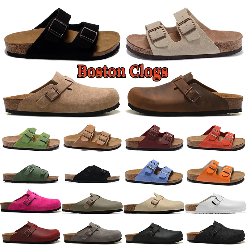 2023 slippers boston clogs sandal designer sneakers clog sandals arizona men women slides pink black white suede snake leather, 17
2023 slippers boston clogs sandal designer sneakers clog sandals arizona men women slides pink black white suede snake leather, 17