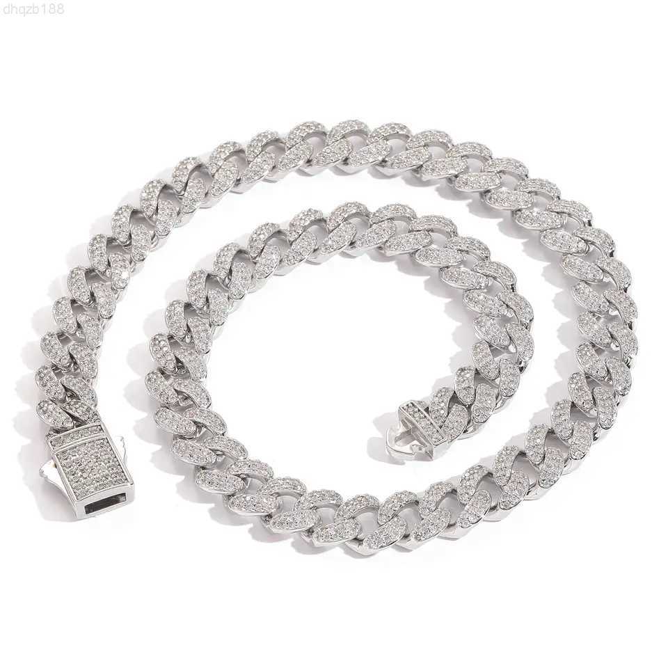 Pass Diamond Tester Vvs Moissanite Chain 925 Sterling Silver 12mm Moissanite Cuban Luxury Hip Hop Men Jewelry Necklace
Pass Diamond Tester Vvs Moissanite Chain 925 Sterling Silver 12mm Moissanite Cuban Luxury Hip Hop Men Jewelry Necklace