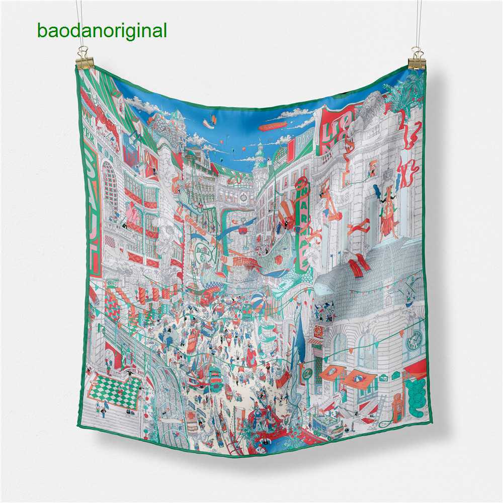 Hemres Designer Scarves Four Seasons Universal New Urban Architecture Women's Twill Decoration Square Small Silk Scarf
Hemres Designer Scarves Four Seasons Universal New Urban Architecture Women's Twill Decoration Square Small Silk Scarf