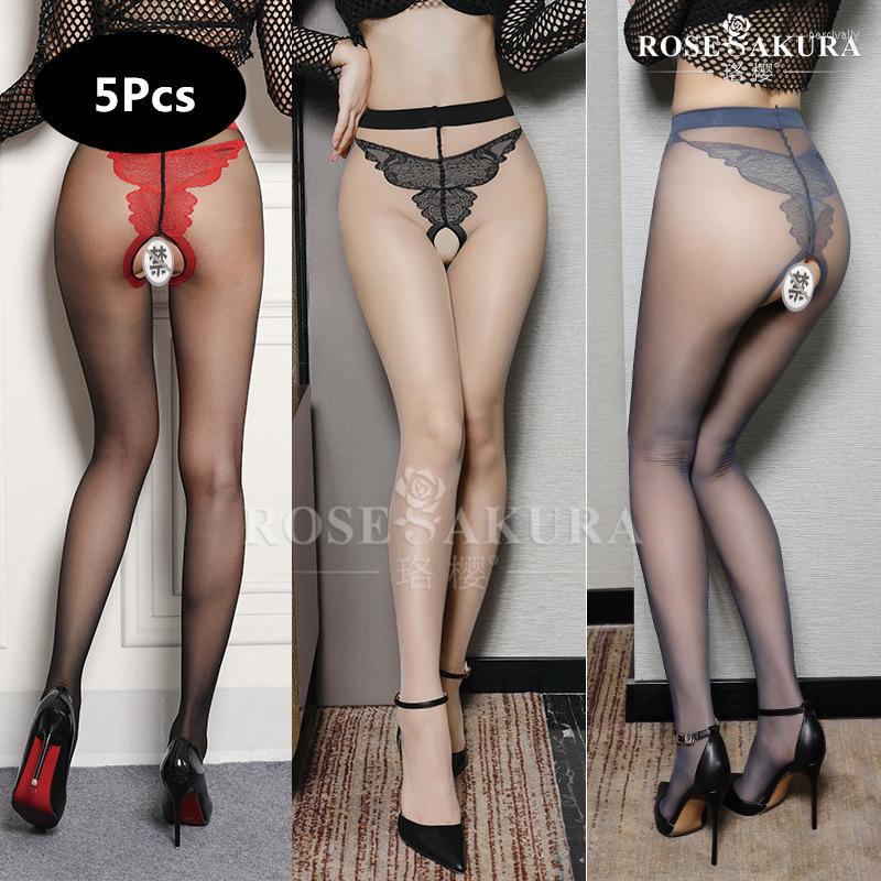 Women Socks 5Pcs Butterfly Crotch Multi-color Pantyhose Tights Shiny & Lustre Legs 0832, 0832 black x5
Women Socks 5Pcs Butterfly Crotch Multi-color Pantyhose Tights Shiny & Lustre Legs 0832, 0832 black x5