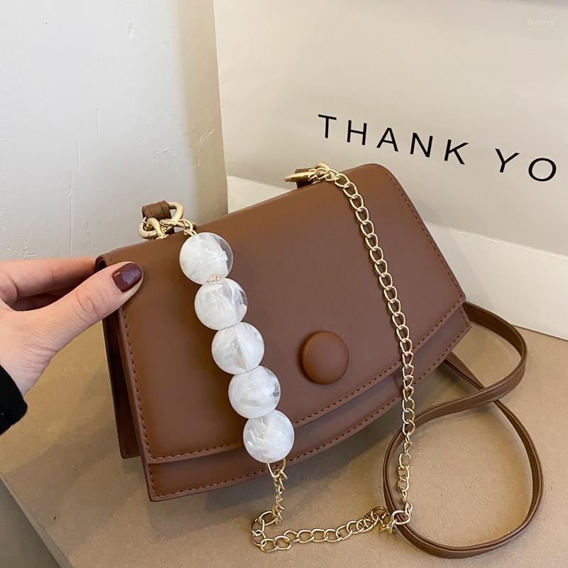 Evening Bags Solid Color Flap Bag PU Leather Shoulder Women 2023 Fashion Spherical Chain Belt Female Crossbody High Quality Handbags, Black
Evening Bags Solid Color Flap Bag PU Leather Shoulder Women 2023 Fashion Spherical Chain Belt Female Crossbody High Quality Handbags, Black