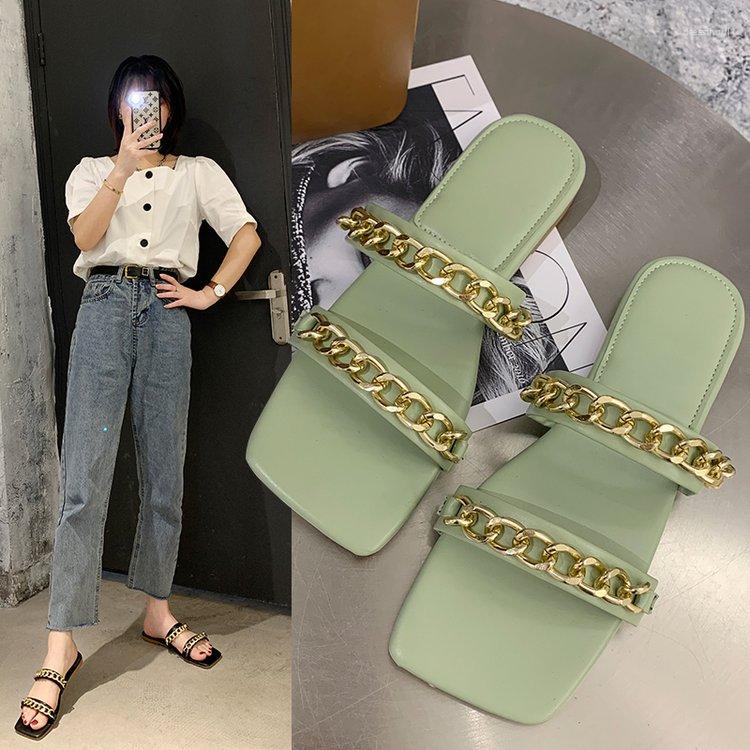 Slippers Fashion Women Slipper Chain Flats Travel Beach Sandals Outdoor Casual Slides Transparent Shoes For Ladies, Blue
Slippers Fashion Women Slipper Chain Flats Travel Beach Sandals Outdoor Casual Slides Transparent Shoes For Ladies, Blue