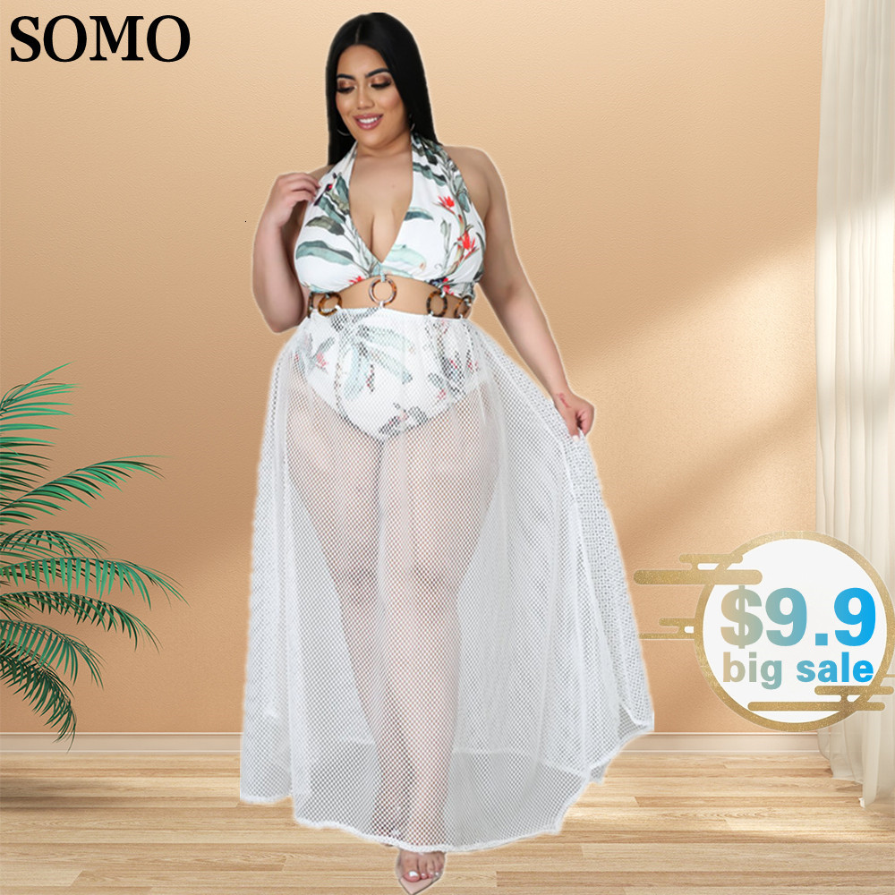 Plus size Dresses SOMO 5xl Summer Long Size Women Sexy Mesh Patchwork Bohemia Printed Beach Dress Hollow Out Wholesale Drop 230512, White
Plus size Dresses SOMO 5xl Summer Long Size Women Sexy Mesh Patchwork Bohemia Printed Beach Dress Hollow Out Wholesale Drop 230512, White