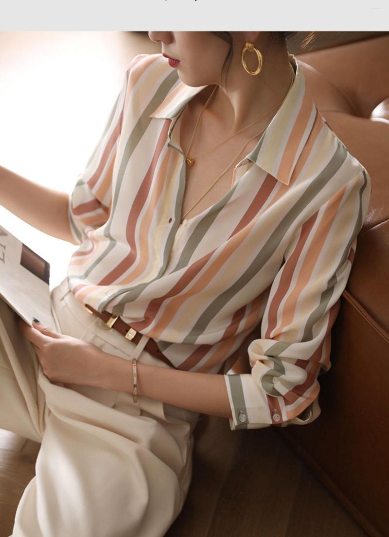 Women's Blouses Fashion Luxury Ladies Shirt France Style Woman Printing Blouse Spring Autumn Long Sleeve Tops Blusa Mujer, Picture
Women's Blouses Fashion Luxury Ladies Shirt France Style Woman Printing Blouse Spring Autumn Long Sleeve Tops Blusa Mujer, Picture