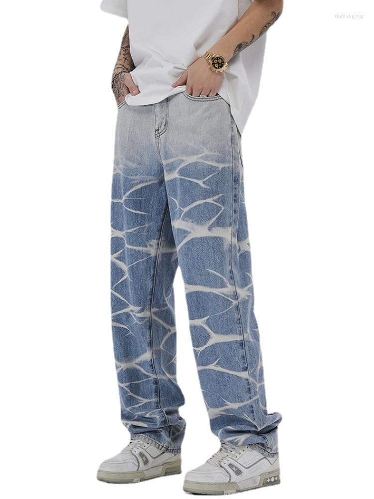 Men' Jeans High Street Irregular Tied Dye Biker Men Denim Straight Jean Pants 2023 Motorcycle Y2k Trouser Unisex Hip Hop Casual, Blue
Men' Jeans High Street Irregular Tied Dye Biker Men Denim Straight Jean Pants 2023 Motorcycle Y2k Trouser Unisex Hip Hop Casual, Blue