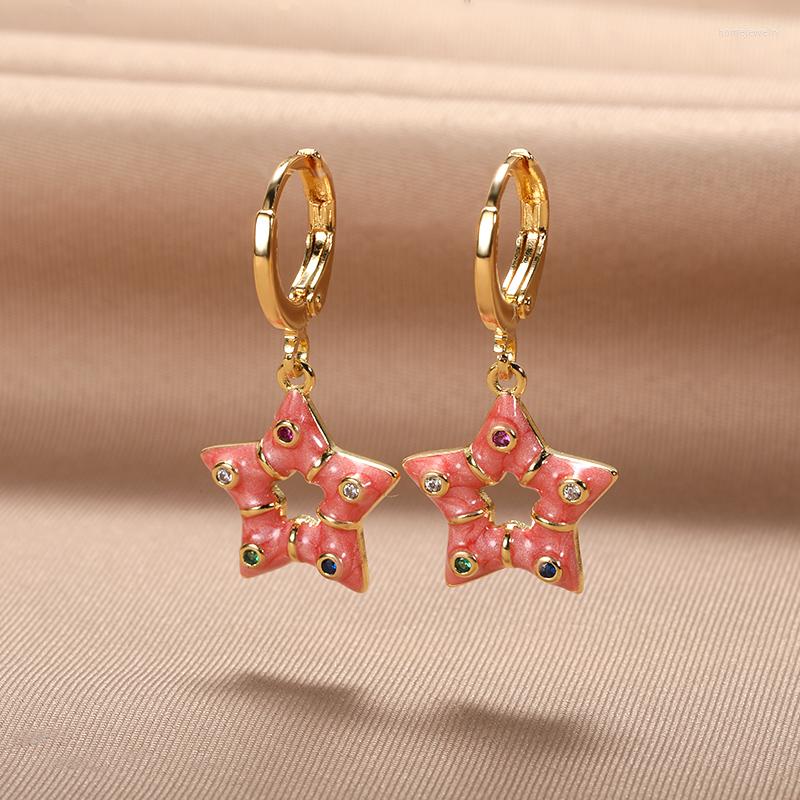 Dangle Earrings Summer Cute Starfish Drop For Girl Women Beach Jewelry Rhinestone Small Sea Star Seaside Holiday Necessary
Dangle Earrings Summer Cute Starfish Drop For Girl Women Beach Jewelry Rhinestone Small Sea Star Seaside Holiday Necessary