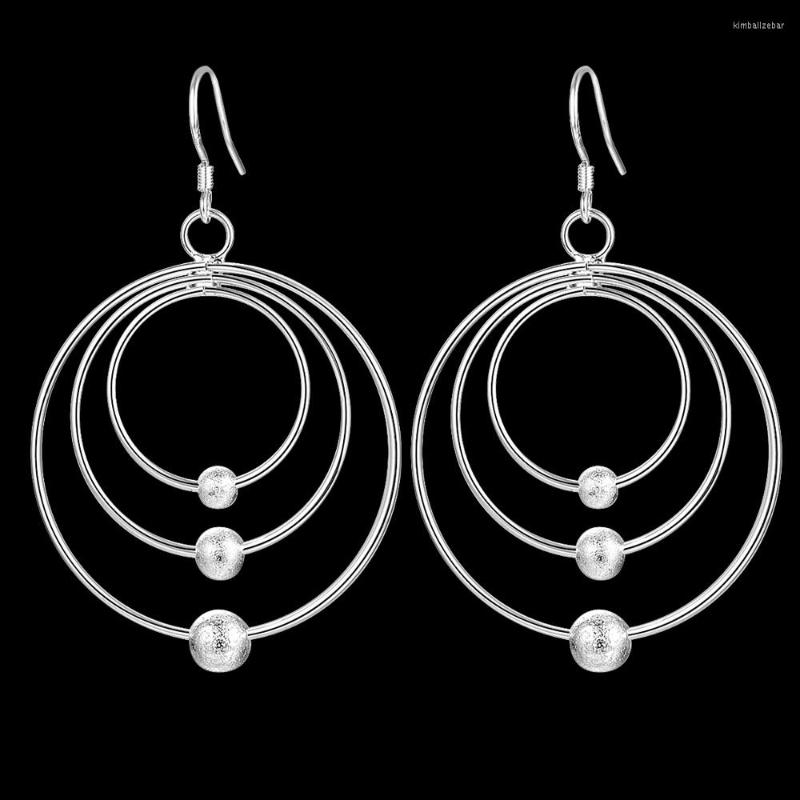 Backs Earrings Pure 925 Sterling Silver For Women Jewelry Three Circle Beads Christmas Gifts Wedding Party
Backs Earrings Pure 925 Sterling Silver For Women Jewelry Three Circle Beads Christmas Gifts Wedding Party