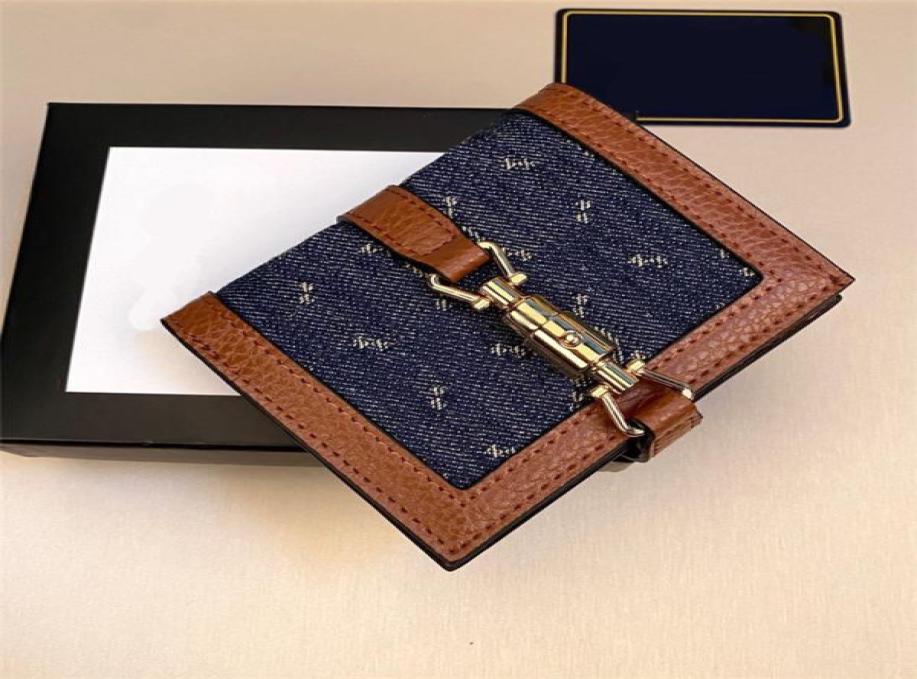 Vintage Denim Leather Money Clips Metal Buckle Card Holder Wallets Women Mini Small Purse With Box8041693
Vintage Denim Leather Money Clips Metal Buckle Card Holder Wallets Women Mini Small Purse With Box8041693