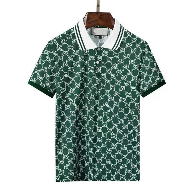 European luxury polo shirt mens short sleeve classic printing tee designer tshirt business casual pullover top lapel polos, No.3
European luxury polo shirt mens short sleeve classic printing tee designer tshirt business casual pullover top lapel polos, No.3