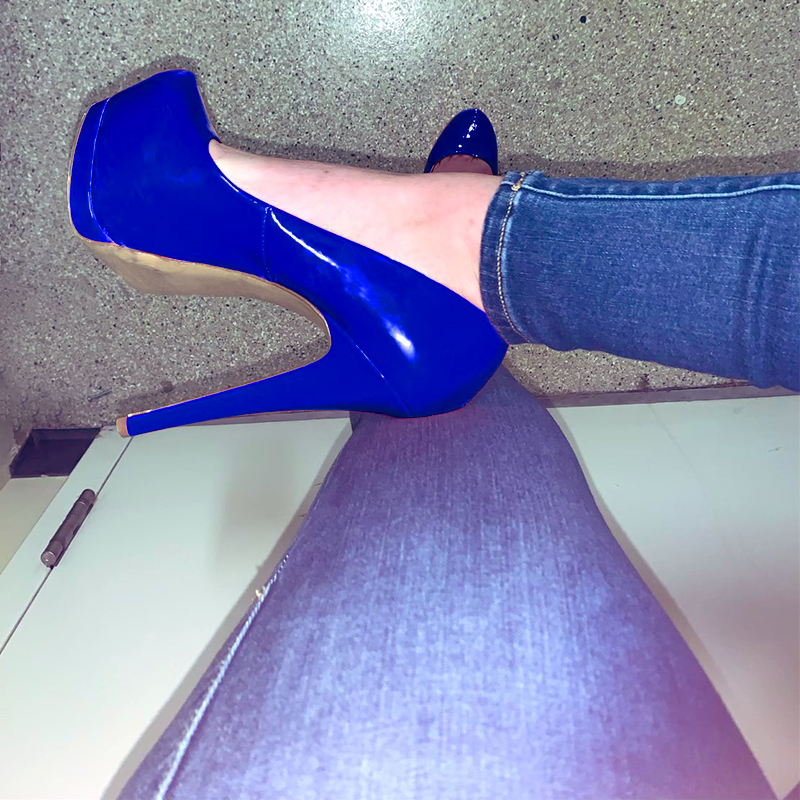 Olomm New Handmade Women Shiny Pumps Sexy Stiletto Heel Round Toe Beautiful Black Pink Party Dress Shoes Women US Size 5-20, Red
Olomm New Handmade Women Shiny Pumps Sexy Stiletto Heel Round Toe Beautiful Black Pink Party Dress Shoes Women US Size 5-20, Red
