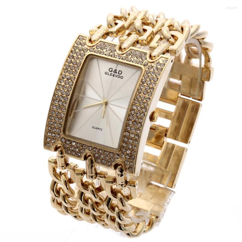 Wristwatches G&D Top Women Quartz Watch Gold Relogio Feminino Saat Dress Lady Clock Gifts Jelly, Silver and white a
Wristwatches G&D Top Women Quartz Watch Gold Relogio Feminino Saat Dress Lady Clock Gifts Jelly, Silver and white a