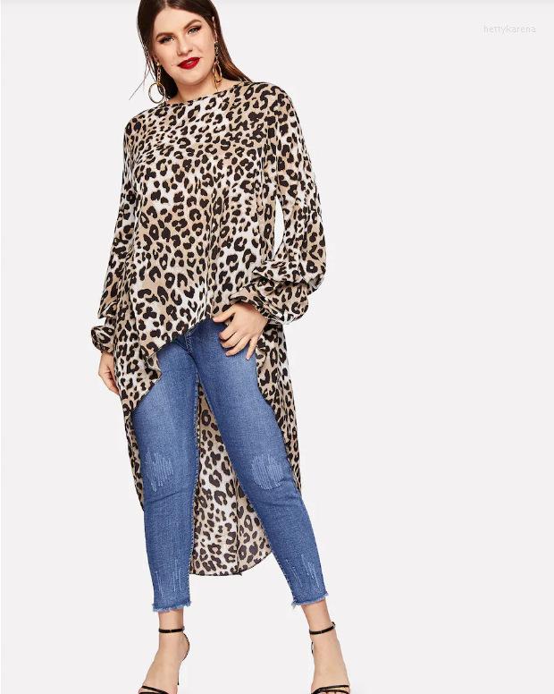 Women's Blouses Fashion Leopard Girl's Blouse Lantern Sleeve Casual Top Swallow Tail Islamism For Muslim Women Many Colors, 02
Women's Blouses Fashion Leopard Girl's Blouse Lantern Sleeve Casual Top Swallow Tail Islamism For Muslim Women Many Colors, 02
