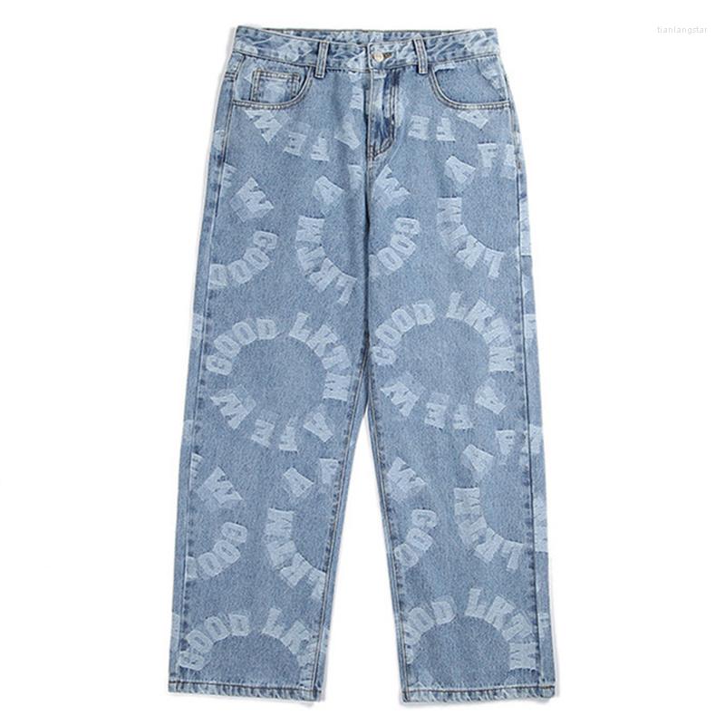 Men' Jeans Harajuku Streetwear Letter Mens Jacquard Hip Hop Baggy Straight Trousers 2023 Fashion Casual Designer Denim Pants Y2k, Blue
Men' Jeans Harajuku Streetwear Letter Mens Jacquard Hip Hop Baggy Straight Trousers 2023 Fashion Casual Designer Denim Pants Y2k, Blue
