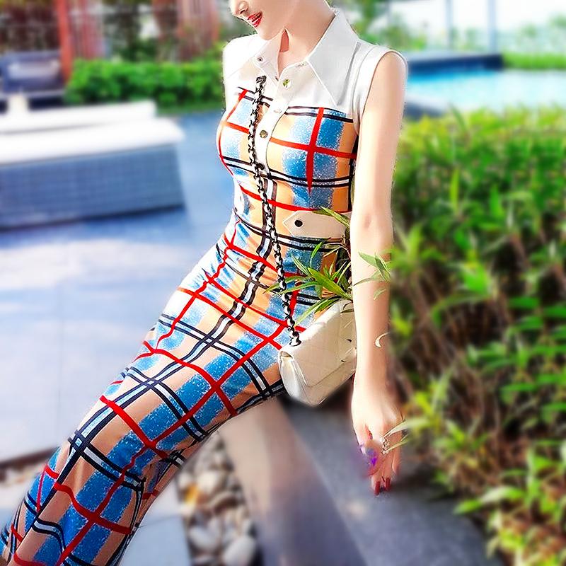 Casual Dresses Summer Women's For Women 2023 Sleeve Slim Plaids Slit Dress Clothes Holiday Party Robes Vestidos LS131, Multi
Casual Dresses Summer Women's For Women 2023 Sleeve Slim Plaids Slit Dress Clothes Holiday Party Robes Vestidos LS131, Multi