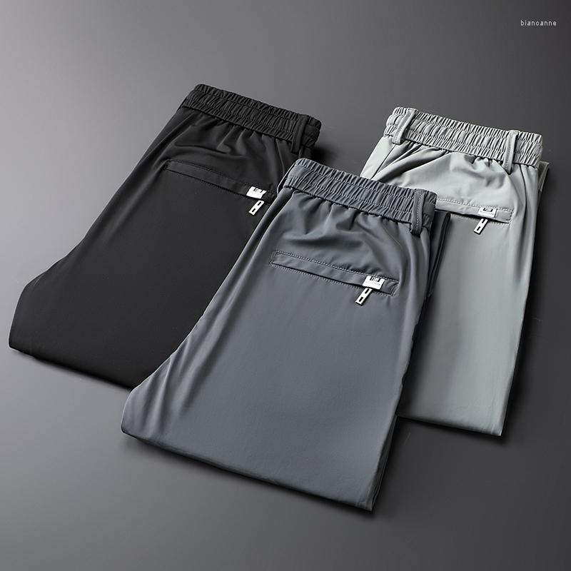 Men's Pants 2023 Summer Men's Thin Ice Silk Casual Stretch Outdoor Quick Dry Korean Fashion Sweatpants Male Brand, Light grey
Men's Pants 2023 Summer Men's Thin Ice Silk Casual Stretch Outdoor Quick Dry Korean Fashion Sweatpants Male Brand, Light grey