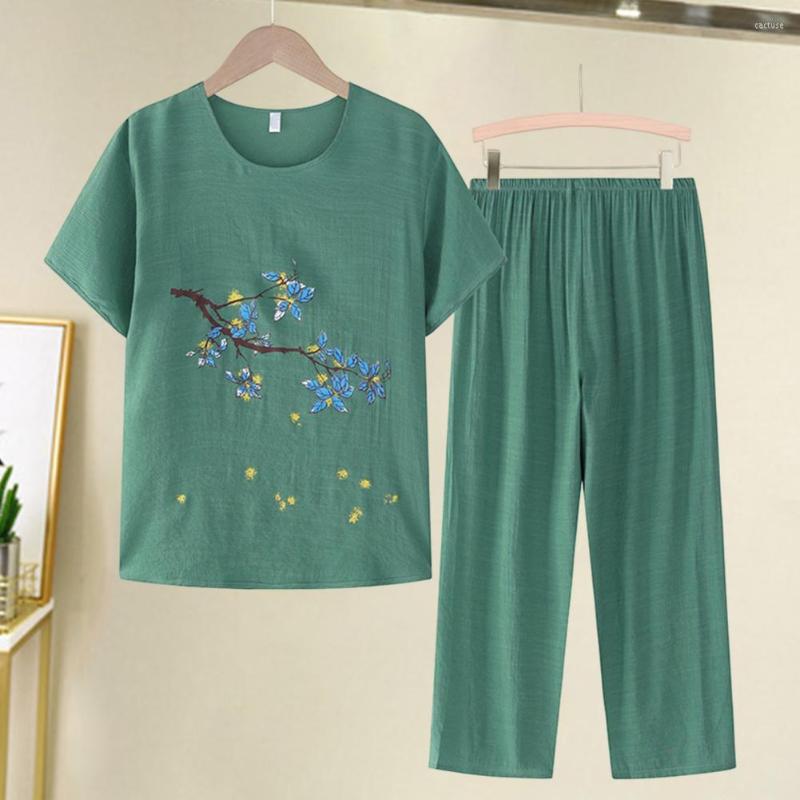 Women's Two Piece Pants 1 Set Women Outfit Tree Branch Print Top Short Sleeve Shirt Elastic Waist Trousers Summer Tops Outfits, Blue
Women's Two Piece Pants 1 Set Women Outfit Tree Branch Print Top Short Sleeve Shirt Elastic Waist Trousers Summer Tops Outfits, Blue
