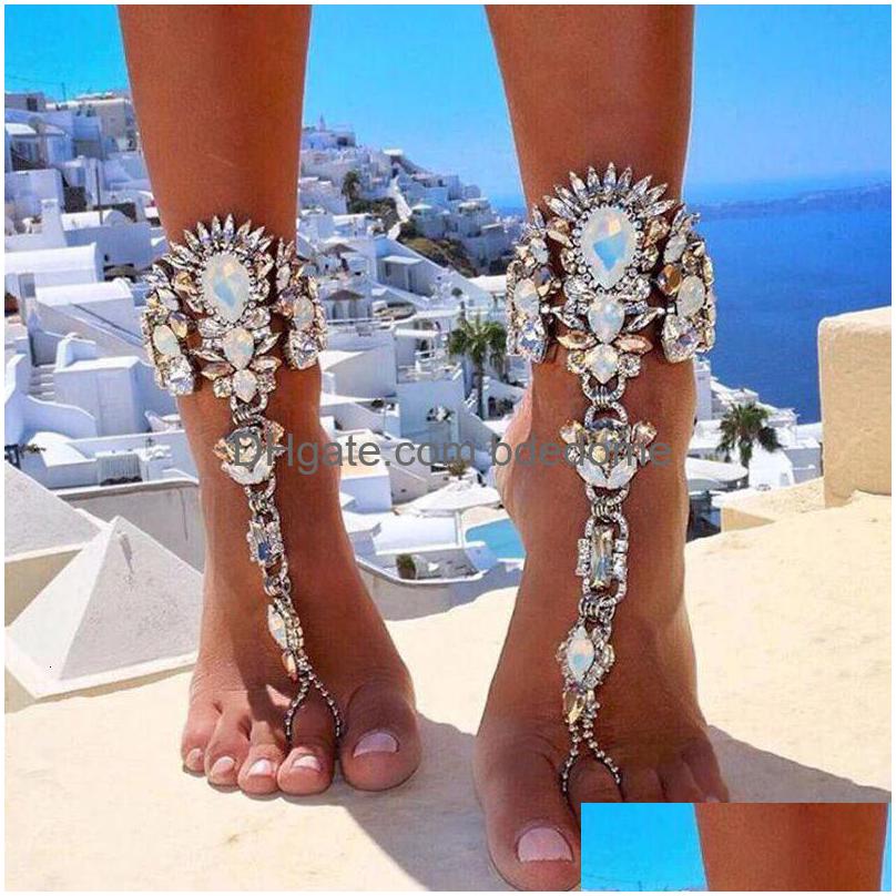 Anklets Boho Crystal Anklet Australia Beach Vacation Ankle Bracelet Sandals Y Leg Chain Female Statement Asteria Lyra Foot Jewelry D Dhfiy
Anklets Boho Crystal Anklet Australia Beach Vacation Ankle Bracelet Sandals Y Leg Chain Female Statement Asteria Lyra Foot Jewelry D Dhfiy