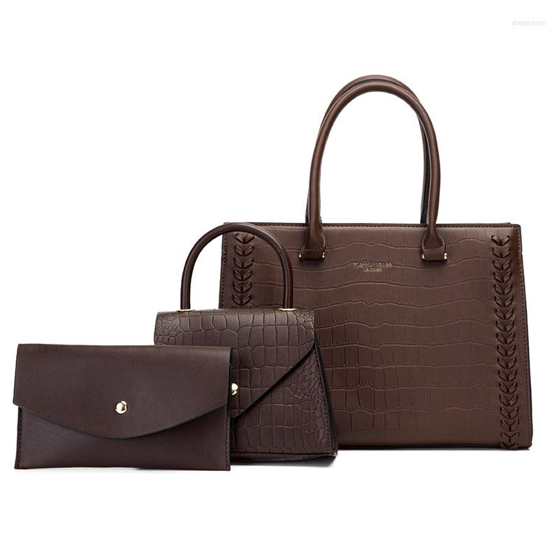 Evening Bags Fashion PU Leather Women Handbags Luxury Designer Crocodile Pattern 3 Pieces Sets Shoulder Bag High Quality Tote, Yellow
Evening Bags Fashion PU Leather Women Handbags Luxury Designer Crocodile Pattern 3 Pieces Sets Shoulder Bag High Quality Tote, Yellow