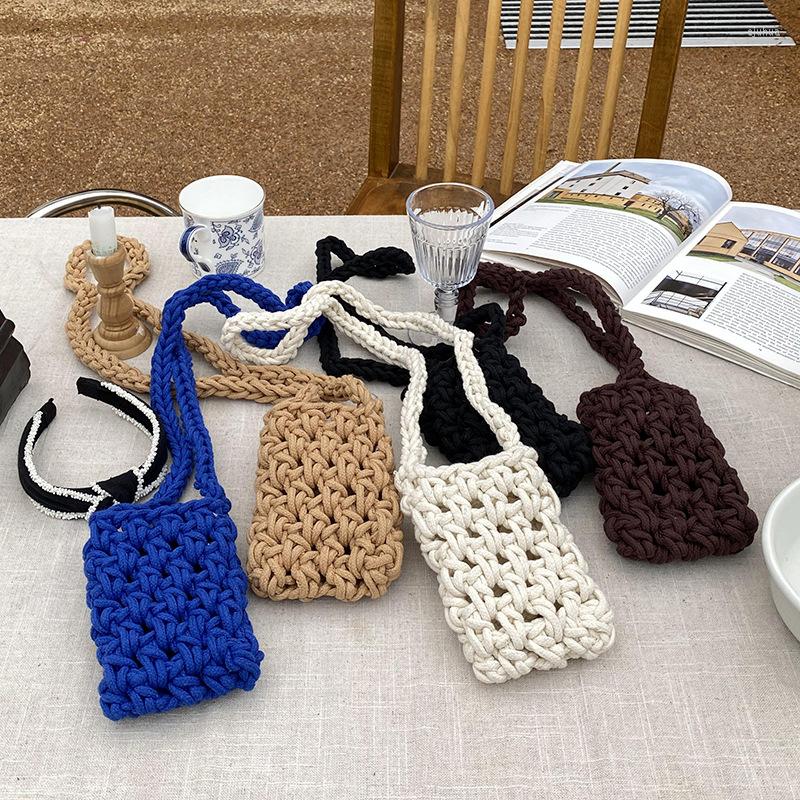 Evening Bags Hylhexyr 2023 Knitted Shoulder Bag Hollow Cell Phone Solid Colour Cotton Rope Straw Travel Crossbody, Black
Evening Bags Hylhexyr 2023 Knitted Shoulder Bag Hollow Cell Phone Solid Colour Cotton Rope Straw Travel Crossbody, Black