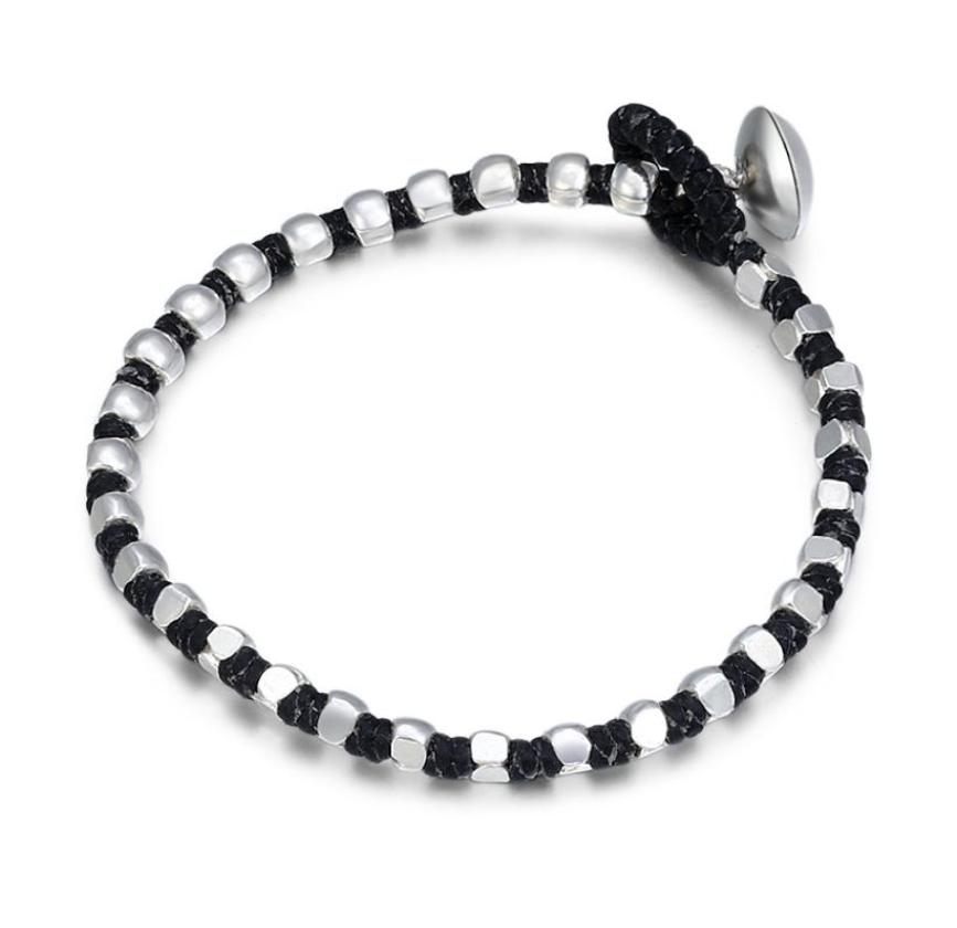 Irregular Beaded Bracelets Anklets Black Wax Cord Men Women Toggle Clasps Vintage Punk Male Female Jewelry Accessories Gift2025218
Irregular Beaded Bracelets Anklets Black Wax Cord Men Women Toggle Clasps Vintage Punk Male Female Jewelry Accessories Gift2025218
