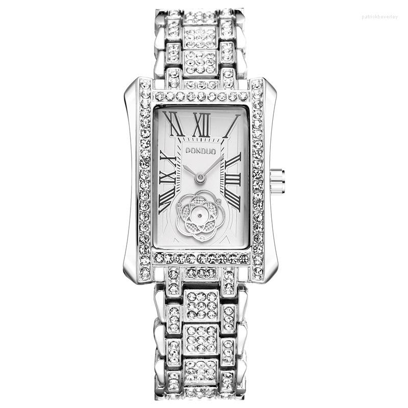 Wristwatches Fashion Small Square Watch Pointer Scale Business Casual Women's Exquisite Life Waterproof Zinc Alloy Quartz, Gold
Wristwatches Fashion Small Square Watch Pointer Scale Business Casual Women's Exquisite Life Waterproof Zinc Alloy Quartz, Gold