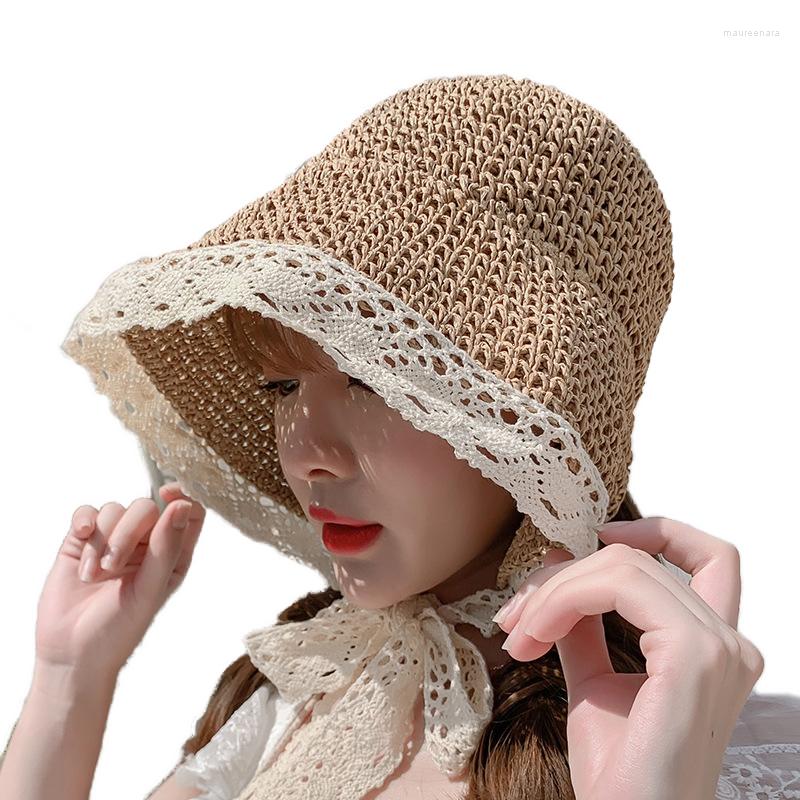 Wide Brim Hats Women Summer Beach Hat Simple Foldable Lace Floppy Girls Paper Straw Sun UV Protect Travel Vacation Cap Lady Female, Khaki 
Wide Brim Hats Women Summer Beach Hat Simple Foldable Lace Floppy Girls Paper Straw Sun UV Protect Travel Vacation Cap Lady Female, Khaki