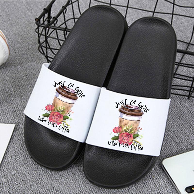 Slippers Coffee Letter Printing Women Shoes Woman Summer Beach Indoor Girl Home Non-Slip Cute Sliper For, 5746
Slippers Coffee Letter Printing Women Shoes Woman Summer Beach Indoor Girl Home Non-Slip Cute Sliper For, 5746