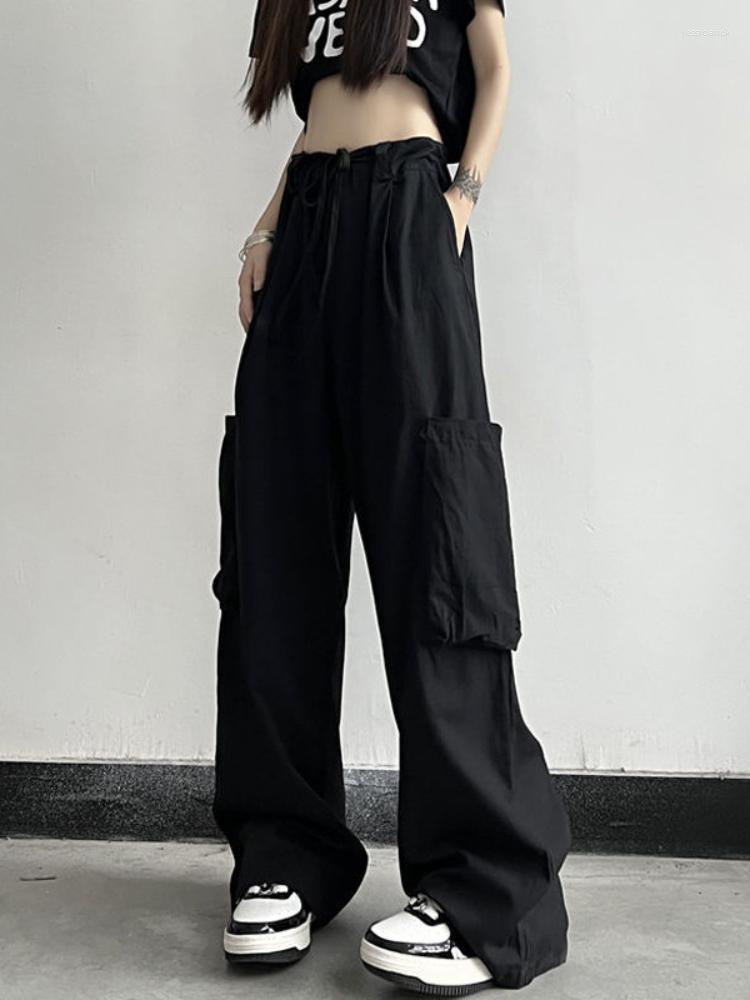 Women's Pants 2023 Retro Gothic Punk Parachute Women Y2K Harajuku Techwear Pockets White Cargo Trousers Female Jogging Sweatpants Grunge, Gray
Women's Pants 2023 Retro Gothic Punk Parachute Women Y2K Harajuku Techwear Pockets White Cargo Trousers Female Jogging Sweatpants Grunge, Gray