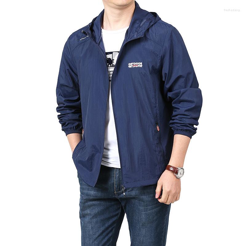 Men's Jackets Summer Outdoor Quick Drying Breathable Jacket For Man Casual Hooded Sunscreen Coat Thin Solid Sports Outwears Men's, Black
Men's Jackets Summer Outdoor Quick Drying Breathable Jacket For Man Casual Hooded Sunscreen Coat Thin Solid Sports Outwears Men's, Black