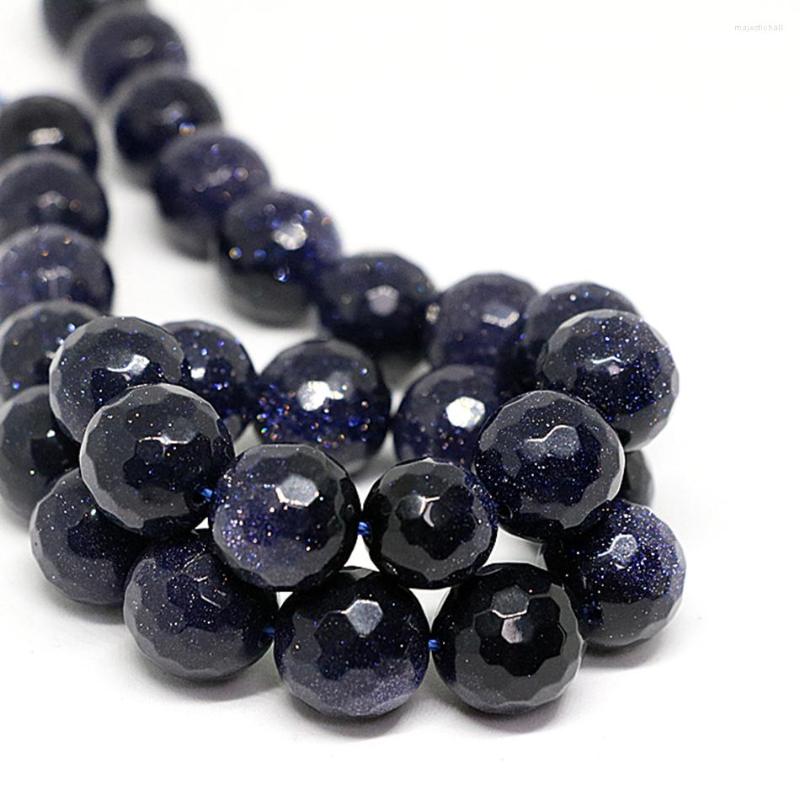 Beads Natural Stone Blue Sandstone 4mm 6mm 8mm 10mm 12mm 14mm Faceted Round High Grade Jewelry Making Loose 15 Inch A07
Beads Natural Stone Blue Sandstone 4mm 6mm 8mm 10mm 12mm 14mm Faceted Round High Grade Jewelry Making Loose 15 Inch A07