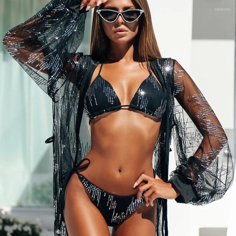 Women' Swimwear Solid Color Lace-up Diamond Bikini 2 Piece Set Women Lingerie Summer Flash Rhinestone Lady Beachsuit Ties Pool Party, Black
Women' Swimwear Solid Color Lace-up Diamond Bikini 2 Piece Set Women Lingerie Summer Flash Rhinestone Lady Beachsuit Ties Pool Party, Black