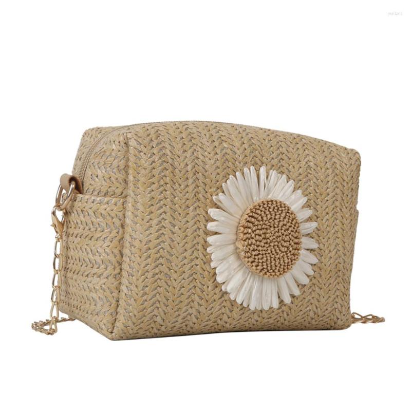Evening Bags Women Fashion Satchel Casual Zipper Straw Messenger Bag Lightweight Breathable Flower Ornament For Travel Vacation Daily, White
Evening Bags Women Fashion Satchel Casual Zipper Straw Messenger Bag Lightweight Breathable Flower Ornament For Travel Vacation Daily, White