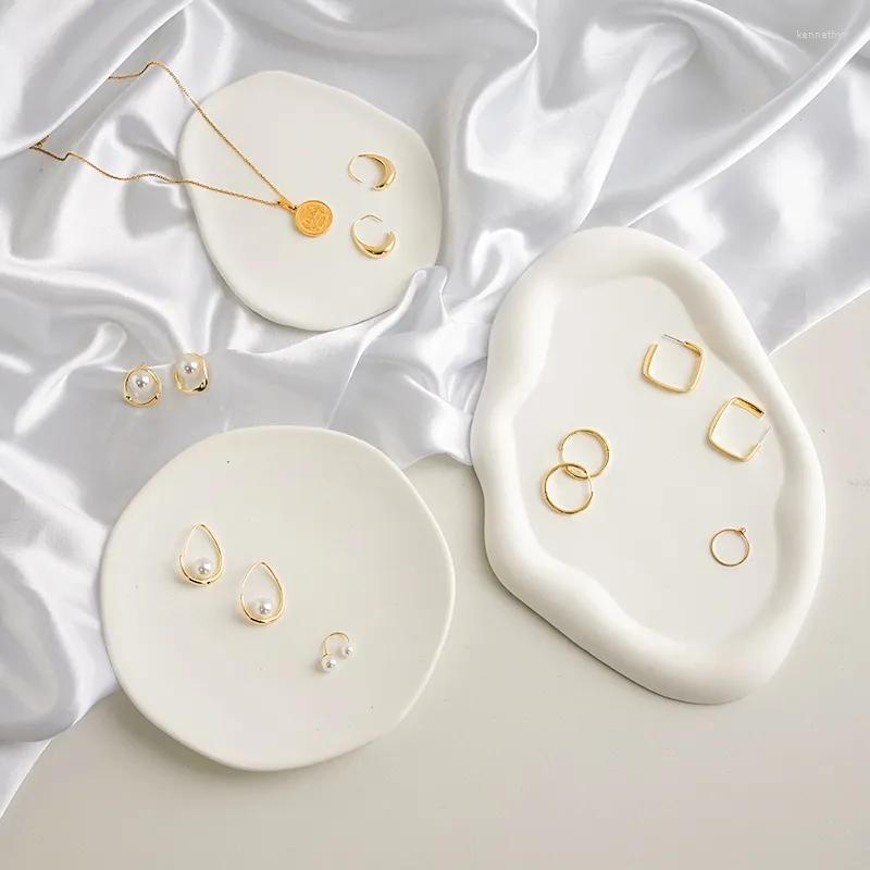 Jewelry Pouches Ceramics Storage Tray Earring Necklace Ring Display Stand Holders Organizer Store Decor Women Gifts
Jewelry Pouches Ceramics Storage Tray Earring Necklace Ring Display Stand Holders Organizer Store Decor Women Gifts