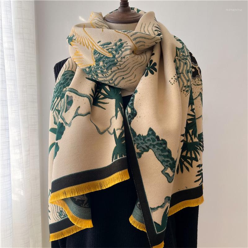 Scarves 2023 Winter Double-sided Printed Imitation Cashmere Vintage Women's Fashion Pashmina Elegant Party Shawl Neck Scar
Scarves 2023 Winter Double-sided Printed Imitation Cashmere Vintage Women's Fashion Pashmina Elegant Party Shawl Neck Scar