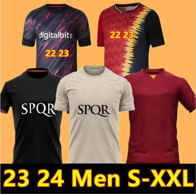 23 24 DYBALA roma Soccer jerseys maglia Pellegrini belotti CELIK Abraham 2023 2024 HOME 3rd jerseys MANCINI KUMBULLA men kids kit Football Uniforms summer tops
23 24 DYBALA roma Soccer jerseys maglia Pellegrini belotti CELIK Abraham 2023 2024 HOME 3rd jerseys MANCINI KUMBULLA men kids kit Football Uniforms summer tops