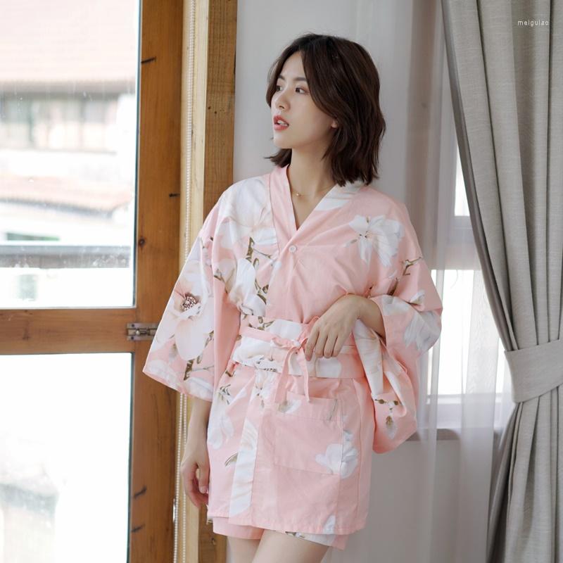 Ethnic Clothing Cotton Kimono Japanese Pajamas Flower Print V-Neck Loungewear Women Pijama Spring Thin Sleepwear Sexy Home Clothes KK4201
Ethnic Clothing Cotton Kimono Japanese Pajamas Flower Print V-Neck Loungewear Women Pijama Spring Thin Sleepwear Sexy Home Clothes KK4201