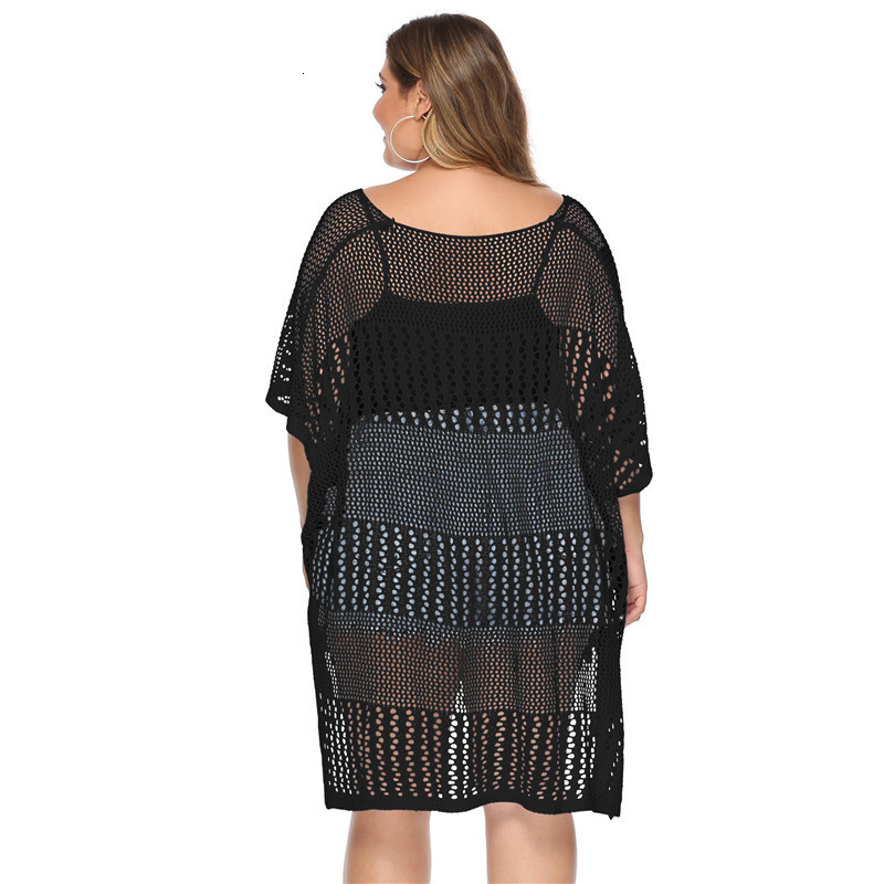 Plus size Dresses Size Beach Cover Up Crochet Dress for Women Vestido Playa Mujer Cubre Bikini Salidas De Para Hole Vestidos Tunic 230512, Black
Plus size Dresses Size Beach Cover Up Crochet Dress for Women Vestido Playa Mujer Cubre Bikini Salidas De Para Hole Vestidos Tunic 230512, Black