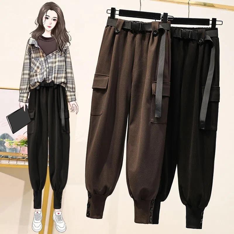 Women's Pants Loose Cargo Women Sweatpants Harajuku Harem Korean Fashion High Waist Pantalones Female Baggy Trousers Spring Autumn, Black
Women's Pants Loose Cargo Women Sweatpants Harajuku Harem Korean Fashion High Waist Pantalones Female Baggy Trousers Spring Autumn, Black