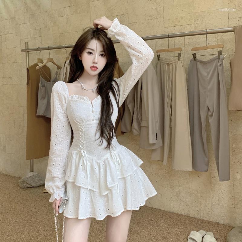 Casual Dresses Autumn Women White Sexy Club Party Holiday Skinny French Style Retro Sweet Girl Cute Long Sleeve Mini Dress
Casual Dresses Autumn Women White Sexy Club Party Holiday Skinny French Style Retro Sweet Girl Cute Long Sleeve Mini Dress