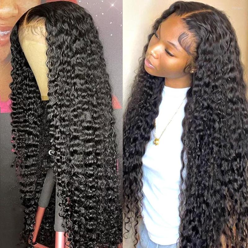 Deep Wave Wig Glueless 13x6 13x4 HD Lace Frontal Pre Plucked 30 32 34 Inch Brazilian Curly Human Hair Wigs For Women, Picture shown
Deep Wave Wig Glueless 13x6 13x4 HD Lace Frontal Pre Plucked 30 32 34 Inch Brazilian Curly Human Hair Wigs For Women, Picture shown
