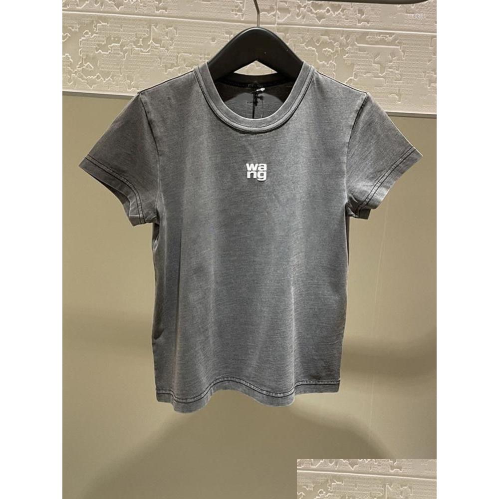 Women' T-Shirt Womens T Shirts Spring Summer Style Cotton Simple Color Foaming Letter Print Short Sleeved Tshirt Women Autumn Drop Dhwsg, Black
Women' T-Shirt Womens T Shirts Spring Summer Style Cotton Simple Color Foaming Letter Print Short Sleeved Tshirt Women Autumn Drop Dhwsg, Black