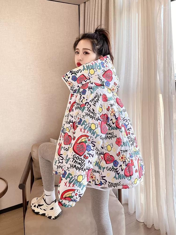 Women's Trench Coats Winter 2023 Down Cotton Clothespattern Ladies Jacket Thicken Bread Service Stand-Up Collar Short Hooded Female, Black 
Women's Trench Coats Winter 2023 Down Cotton Clothespattern Ladies Jacket Thicken Bread Service Stand-Up Collar Short Hooded Female, Black