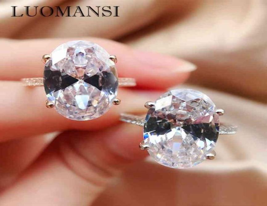 Luomansi 1014 Oval Diamond Woman Ring 100S925 Sterling Silver Fine Jewelry Wedding Engagement Cocktail Party8281338
Luomansi 1014 Oval Diamond Woman Ring 100S925 Sterling Silver Fine Jewelry Wedding Engagement Cocktail Party8281338