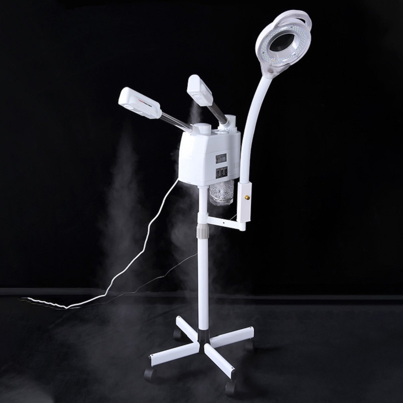 Other Beauty Equipment 3 in 1 Hot And Cold Face Steamer With 5X Magnifying Lamp Light For Salon Sauna Vapor Professional Vaporizer Ozone Facial Steamer
Other Beauty Equipment 3 in 1 Hot And Cold Face Steamer With 5X Magnifying Lamp Light For Salon Sauna Vapor Professional Vaporizer Ozone Facial Steamer