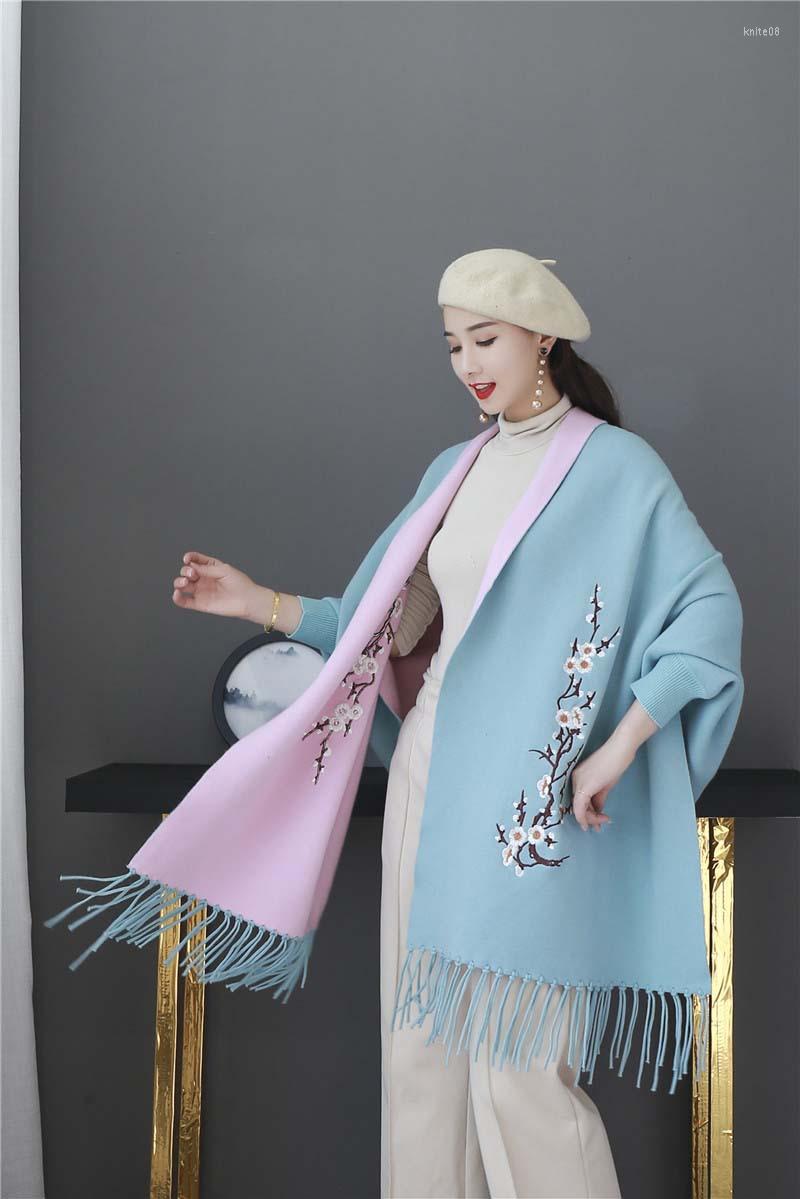 Scarves 2023 Autumn And Winter Warmth Ladies Sleeve Shawl Series Embroidery Small Plum Fashion
Scarves 2023 Autumn And Winter Warmth Ladies Sleeve Shawl Series Embroidery Small Plum Fashion