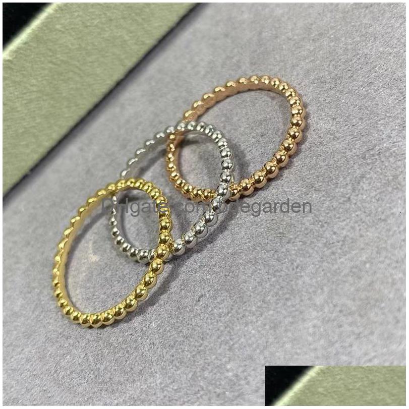 Rings Classic 925 Sterling Sier Stacked Ball Womens Fashion Simple Temperament Brand Luxury Jewelry 230330 Drop Delivery Ring Dhajm
Rings Classic 925 Sterling Sier Stacked Ball Womens Fashion Simple Temperament Brand Luxury Jewelry 230330 Drop Delivery Ring Dhajm