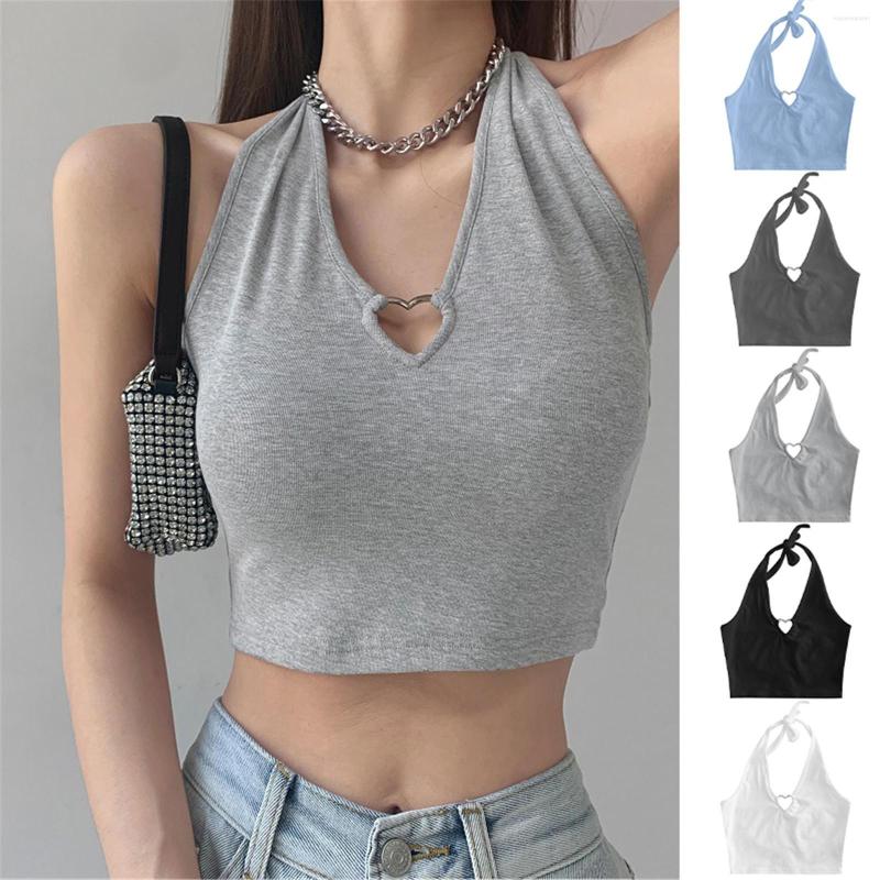 Women's Tanks Y2K Summer Sexy Party Tops Backless Hollow Out Fitness Sleeveless Short Crop Camisoles Streetwear Black Lace Up
Women's Tanks Y2K Summer Sexy Party Tops Backless Hollow Out Fitness Sleeveless Short Crop Camisoles Streetwear Black Lace Up